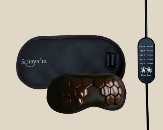 Saneye™ - Masque Chauffant aux Pierres de Tourmaline (v2)