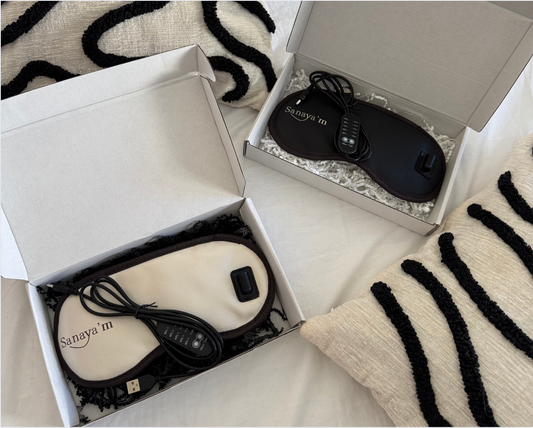 Saneye™ - Masque Chauffant aux Pierres de Tourmaline (v2)