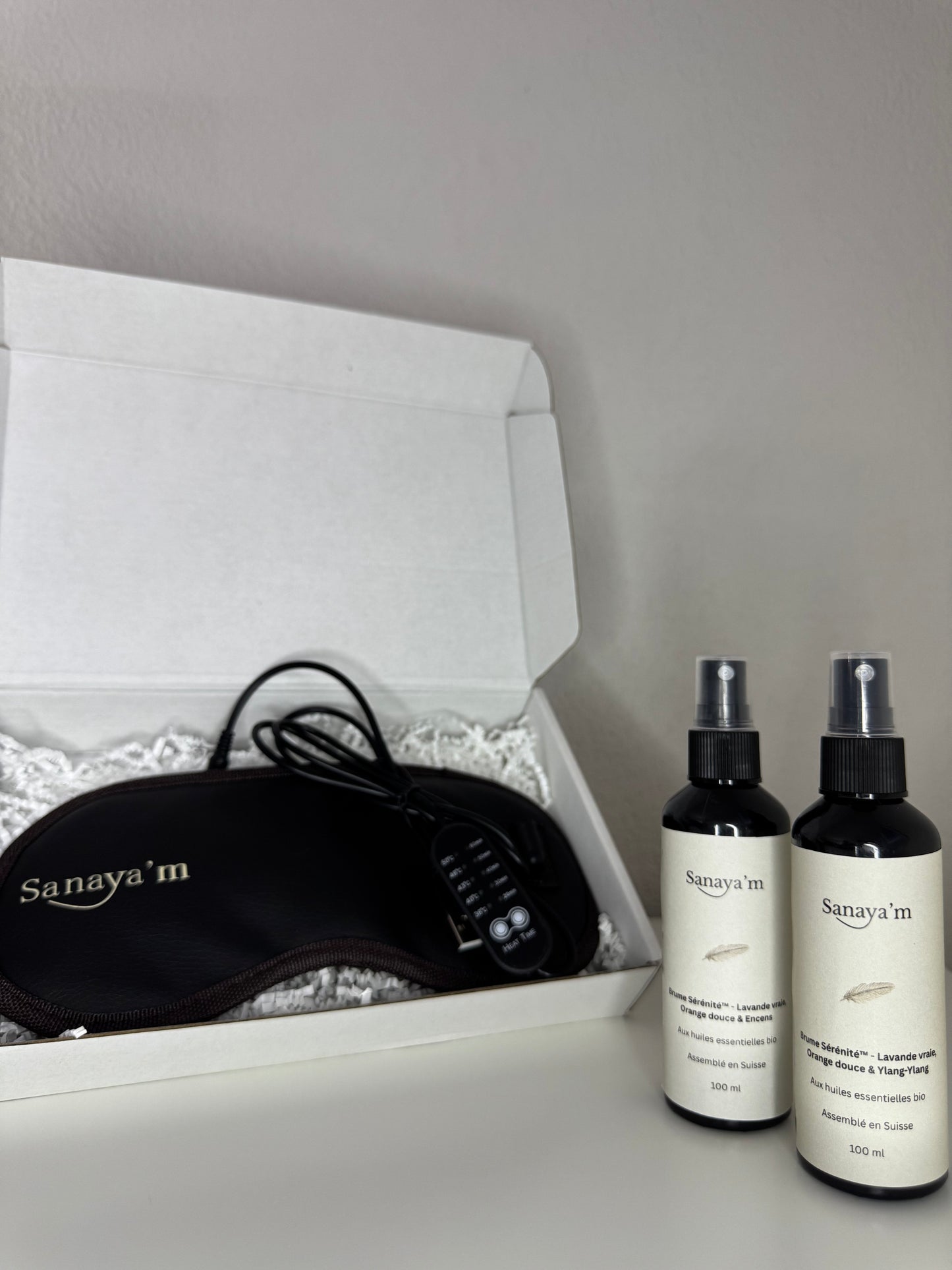 Coffret Sérénité™ – 1 Masque + 2 Brumes (100 ml)