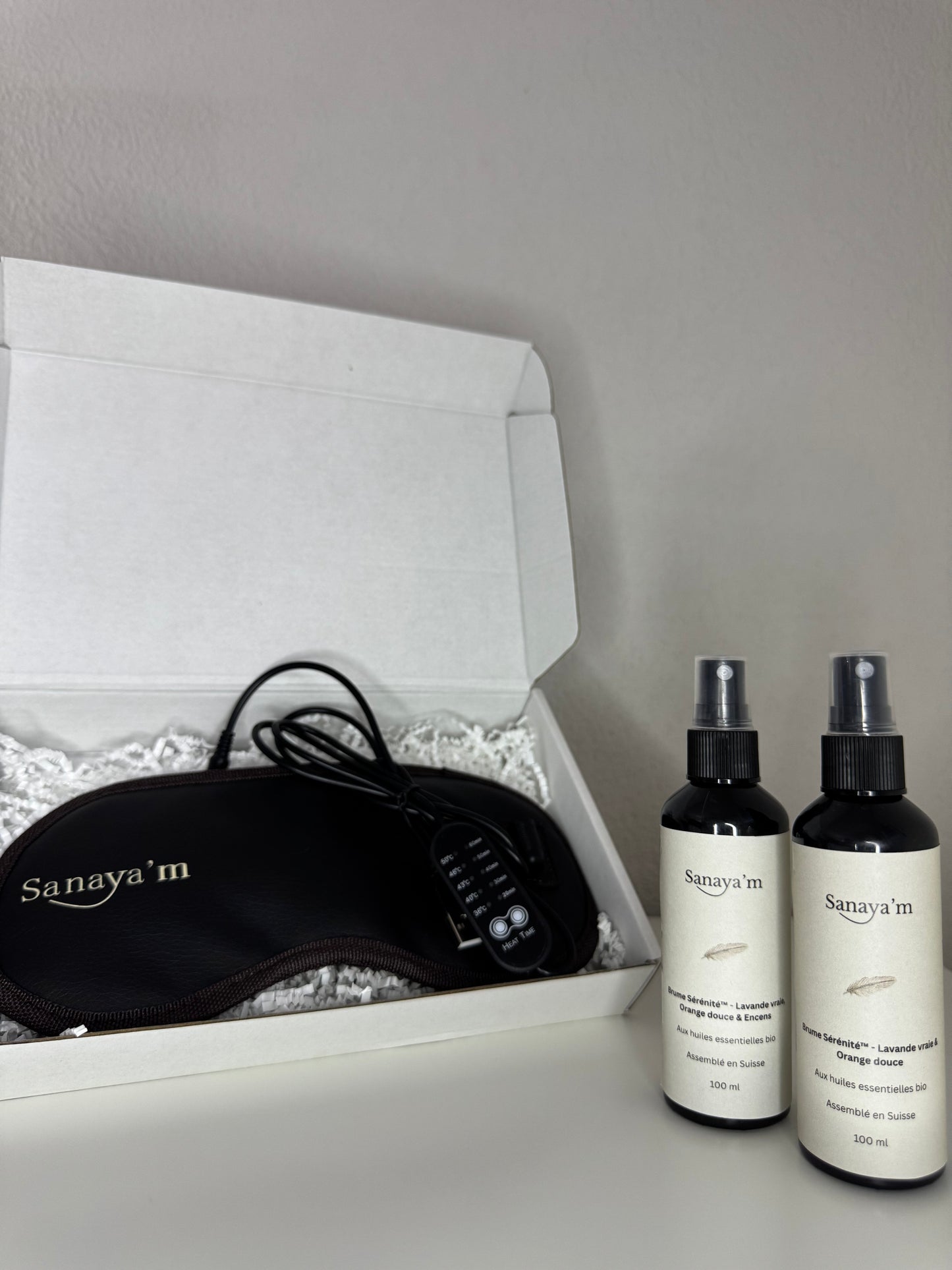 Coffret Sérénité™ – 1 Masque + 2 Brumes (100 ml)