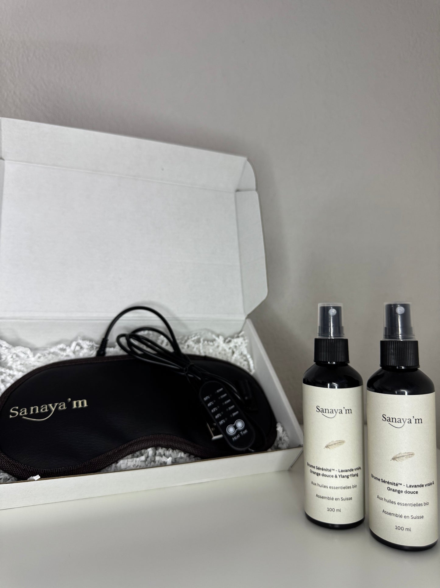 Coffret Sérénité™ – 1 Masque + 2 Brumes (100 ml)